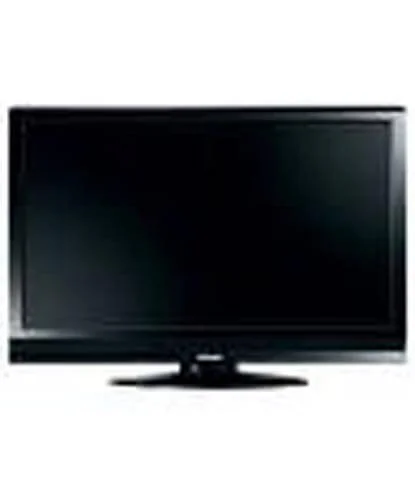 TOSHIBA 32 Inch LCD TV IN GLOSS BLACK WITH PEBBLE FOOT STAND - 32AV615DB Afbeelding 1