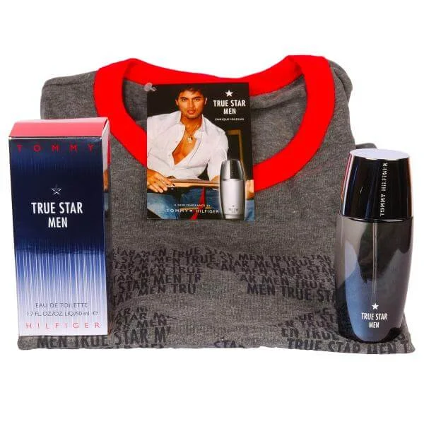 Tommy - True Star Gift Set (Eau de Toilette and T-Shirt) Afbeelding 1