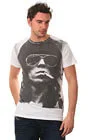 House of the Gods - Men's Smoking Keith Richards T-Shirt - S - Wit Afbeelding 1