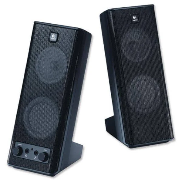 Logitech X-140 2.0 Desktop Speakers (970264-0120) Afbeelding 1