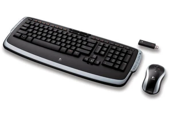 Logitech LX710 Wireless Laser Multimedia Keyboard and Optical Mouse (967670-1120) Afbeelding 1
