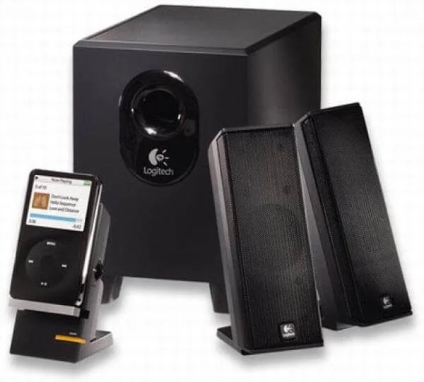 Logitech X240 2.1 Speakers 25W RMS (970285-0120) Afbeelding 1