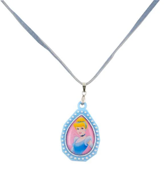 Disney Princess Cinderella Light Up Tear Drop Necklace Afbeelding 1