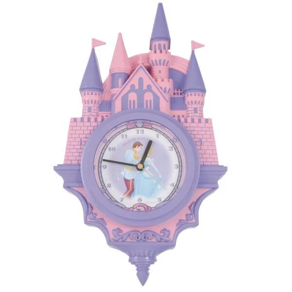 Disney Princess Castle Wall Clock Afbeelding 1