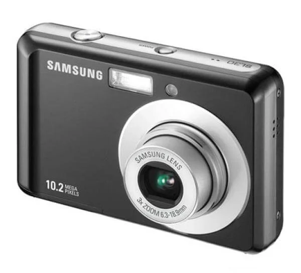 Samsung ES15 Digital Camera 10.2MP 3x Optical Zoom 2.5 Inch LCD (Black) Afbeelding 1