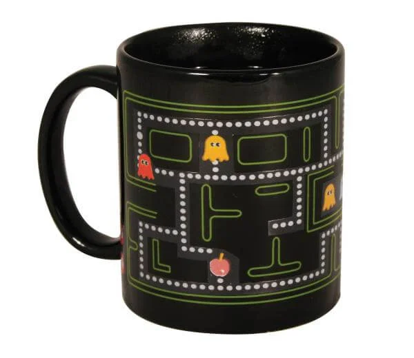 Pacman Retro Heat Change Mug Afbeelding 1