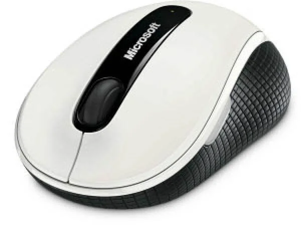 Microsoft Wireless Mobile Mouse 4000 BlueTrack USB (White) Afbeelding 1