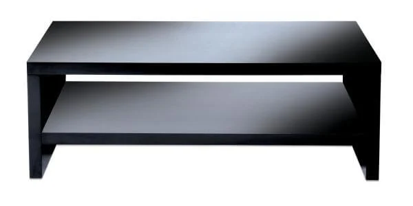 LEVV Black High Gloss TV Stand for up to 42 Inch TVs Afbeelding 1