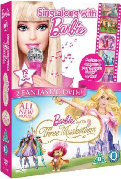 Barbie and the Three Musketeers / Barbie Sing-Along Afbeelding 1