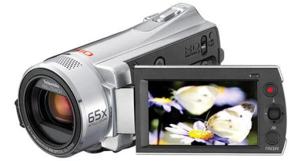 Samsung SMX-K40 Silver Solid State Flash Camcorder Afbeelding 1