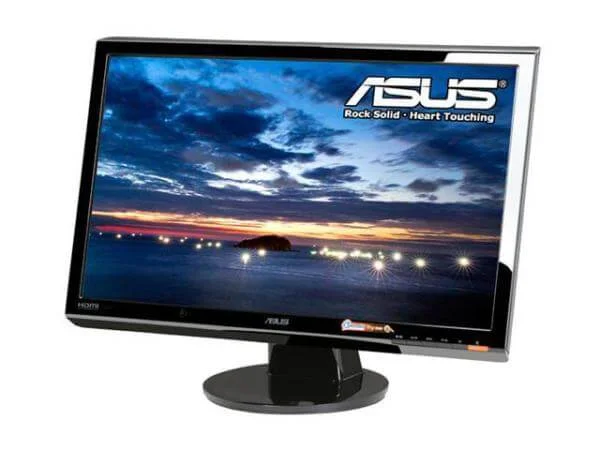 ASUS VH242H 23.6 Inch Widescreen LCD Monitor Afbeelding 1
