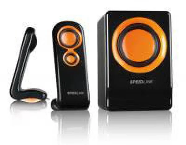 SPEEDLINK Vivente 2.1 Subwoof Speaker System - Black/Orange Afbeelding 1