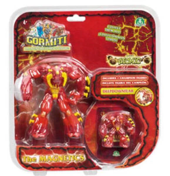 Atomic Gormiti 12cm Magnet Figure and 6cm figure Afbeelding 1