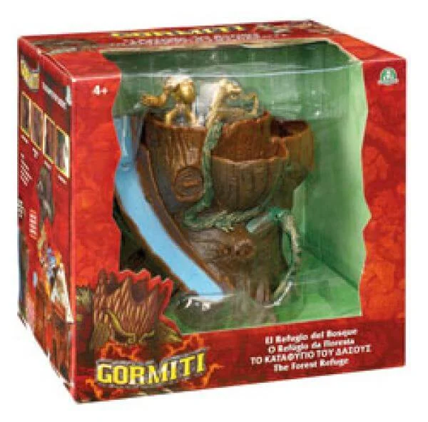Gormiti Forest Refuge Playset plus DVD Afbeelding 1