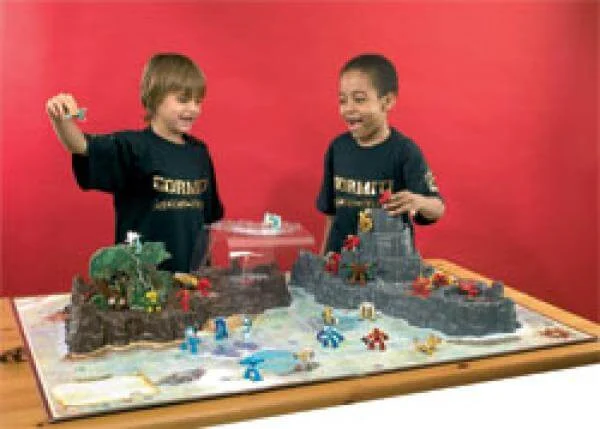 Gormiti Island of Gorm Playset Plus DVD Afbeelding 1