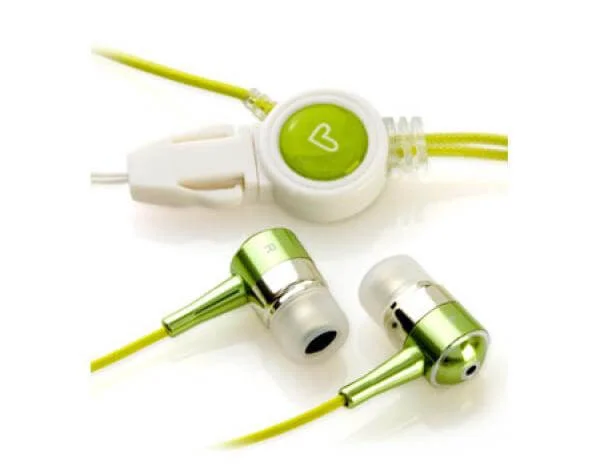 ENERGY SISTEM Energy E311 Green In-Ear Headphones & Necklace Afbeelding 1