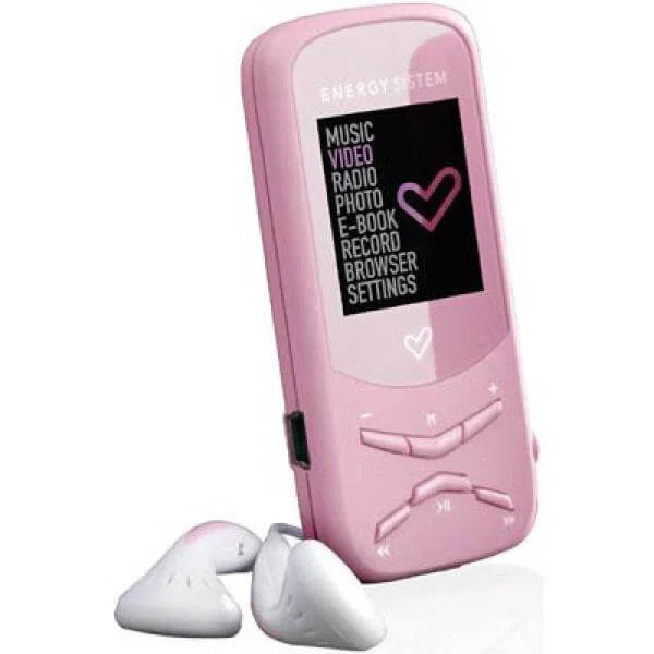 ENERGY SISTEM Energy 2131 Pink MP4 Player 8 GB Afbeelding 1