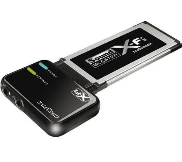 Creative Sound Blaster X-Fi Notebook Sound card - 48 kHz - 24-bit Afbeelding 1