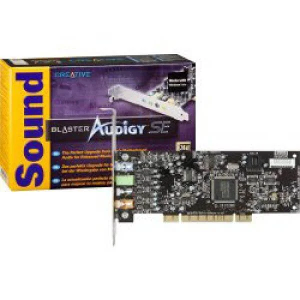 Creative Sound Blaster Audigy SE Sound card - 96 kHz - 24-bit Afbeelding 1