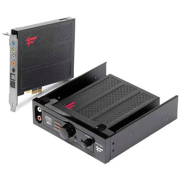 Creative Sound Blaster X-Fi Titanium Fatal1ty Champion Series Sound card - 192 kHz - 24-bit Afbeelding 1