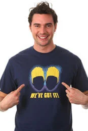 John And Edward Men's T-Shirt - Navy - S - Navy blauw Afbeelding 1