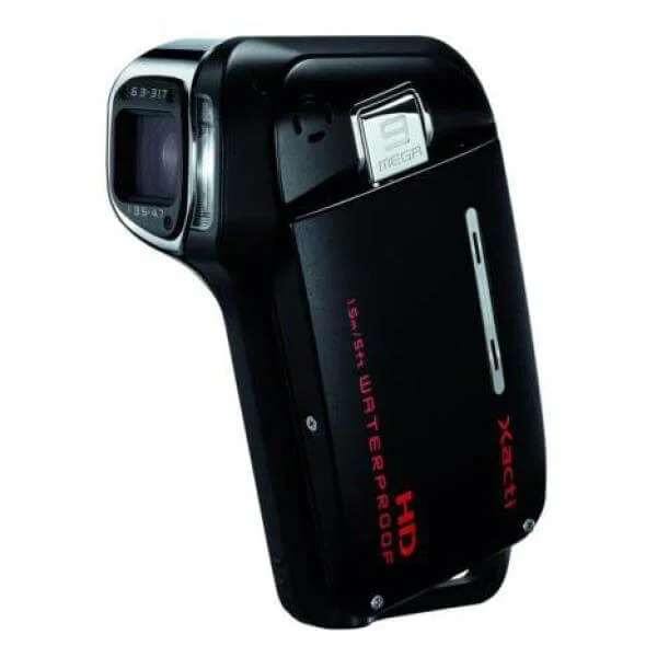 Sanyo VPC-CA9EBK Waterproof HD Camcorder Black Afbeelding 1
