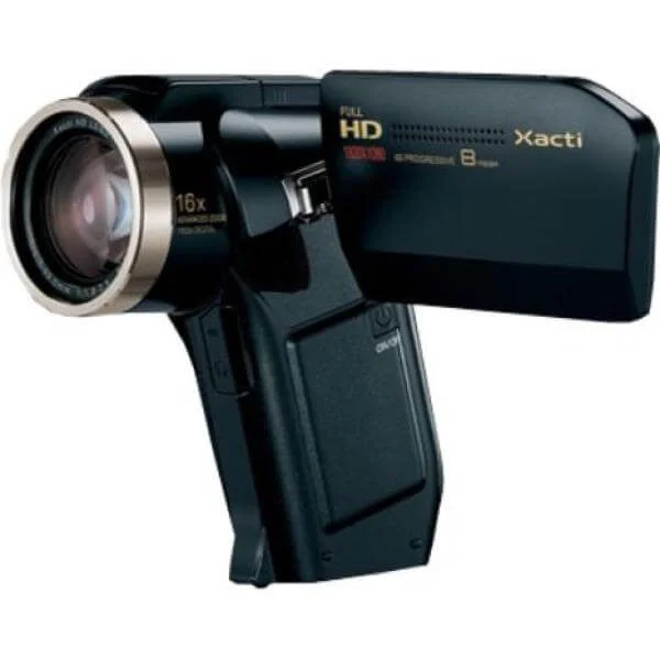 Sanyo VPC-HD2000EBK HD Camcorder Black Afbeelding 1