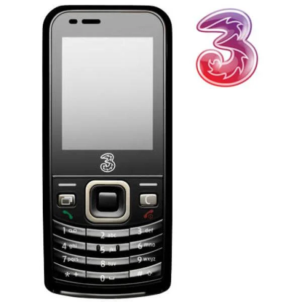 ZTE F102 3G Skype Mobile Phone on Three Network Afbeelding 1