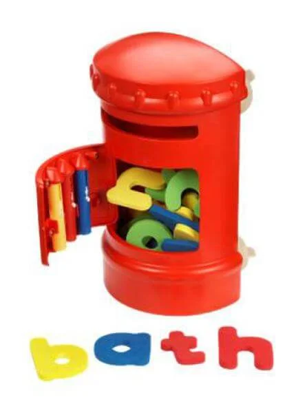 Postman Pat Postbox Bath Set Afbeelding 1