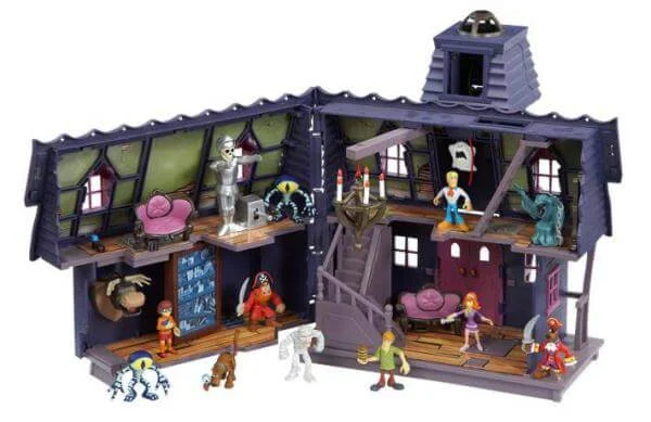 Scooby Doo Mystery Mates Mansion Set Afbeelding 1