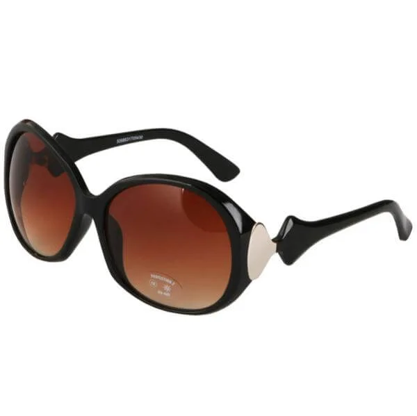 Cheryl Oversized Shaped Arm Sunglasses Afbeelding 1