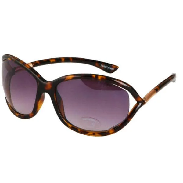 Jennifer Oversized Cut Out Detail Sunglasses Afbeelding 1