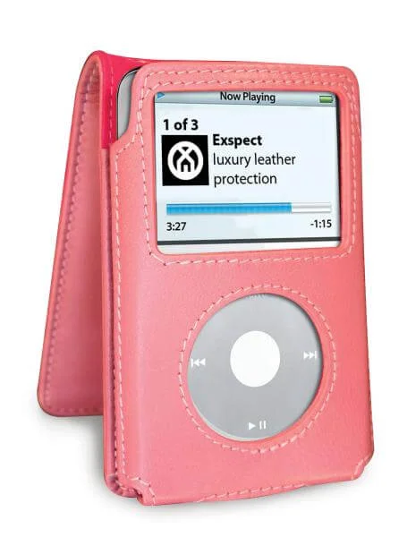 Exspect iPod Classic Leather Case - Pink Afbeelding 1