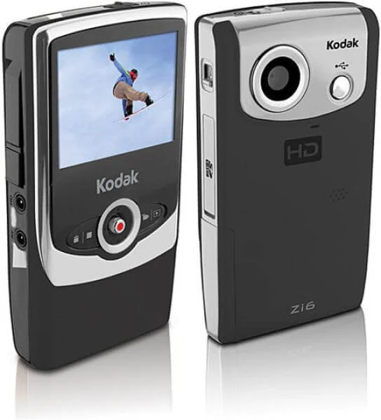 kodak zi6 pocket video camera Afbeelding 1
