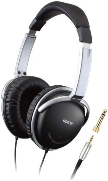 Denon AH-D1001 Closed Type Stereo Headphones - Black Afbeelding 1