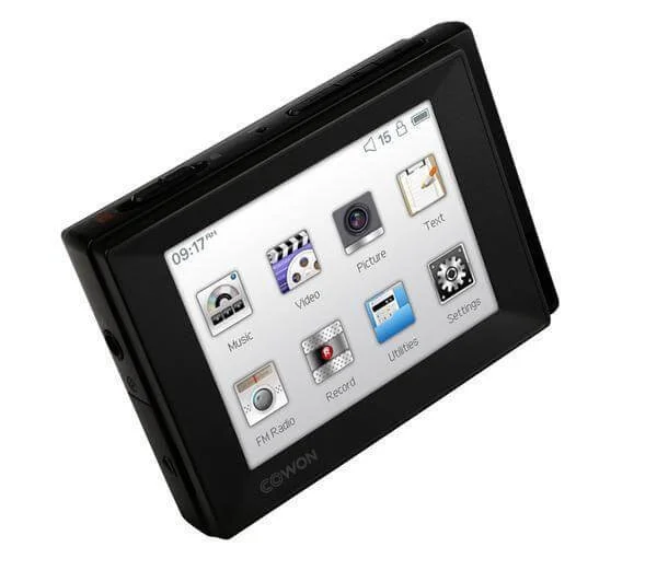 Cowon iAudio D2+ 16GB DAB MP3 Player - Black Afbeelding 1