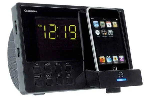 Goodmans GCR1875IP Clock Radio with iPod dock Afbeelding 1