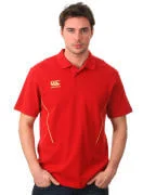Canterbury Keech Polo Shirt-Red - S - Rood Afbeelding 1