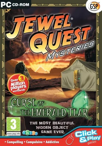 Jewel Quest Mysteries Curse of the Emerald Tear Afbeelding 1
