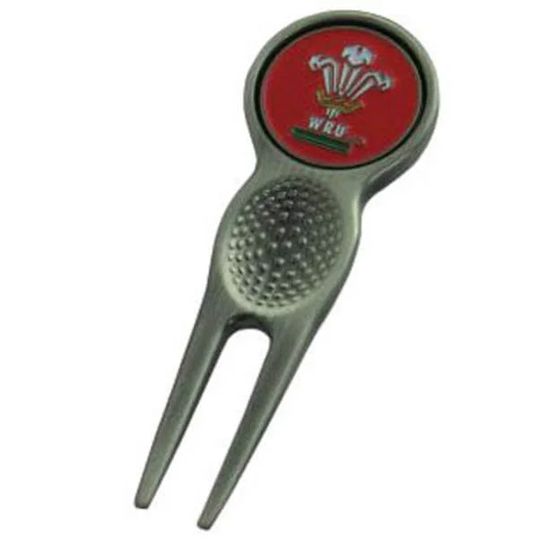 Wales Rugby Golf Divot Tool Plus Marker Coin Afbeelding 1