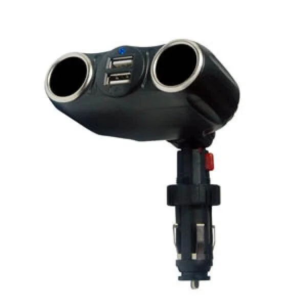 STK In-Car Splitter With USB Ports Afbeelding 1