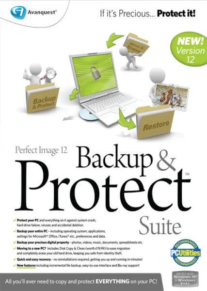Perfect Image 12 Backup & Protect Suite (MINI BOX) Afbeelding 1