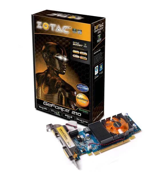 Zotac GF GT210 512MB Synergy Afbeelding 1