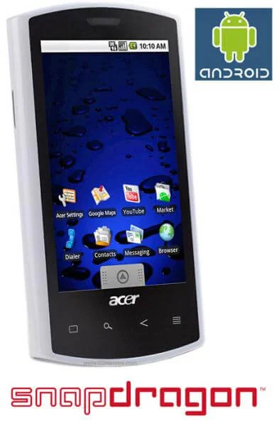 Acer Liquid A1 Smartphones - White Afbeelding 1