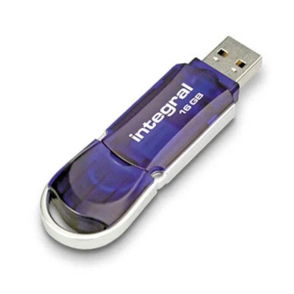 Integral 16GB USB 2.0 Courier Flash Drive Afbeelding 1