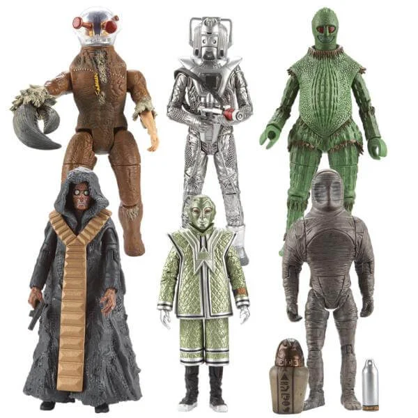 Doctor Who: Classic Figures Wave #2 6 Figure Collection Afbeelding 1