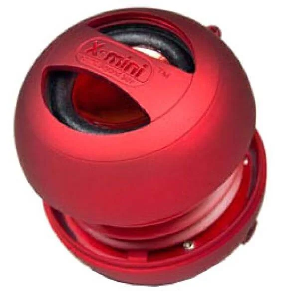 X-Mi X-Mini II Capsule Speaker for iPod and MP3 - Red Afbeelding 1