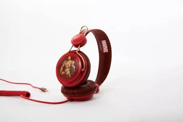 Coloud Marvel Headphones - Iron Man Red Metallic Afbeelding 1