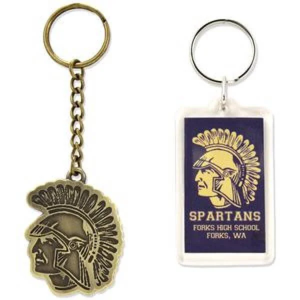 Twilight New Moon - Key Chain Set Forks Spartans Afbeelding 1