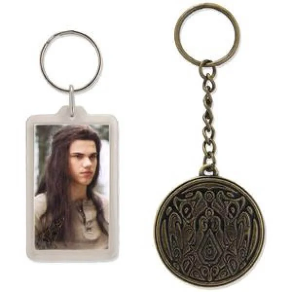 Twilight New Moon Key Chain Set - Jacob and Wolf Afbeelding 1